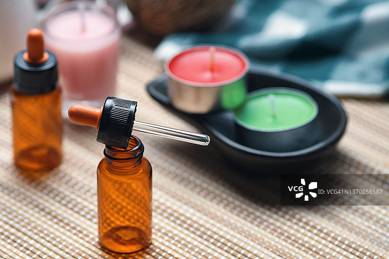 用于水疗的香薰精油图片素材