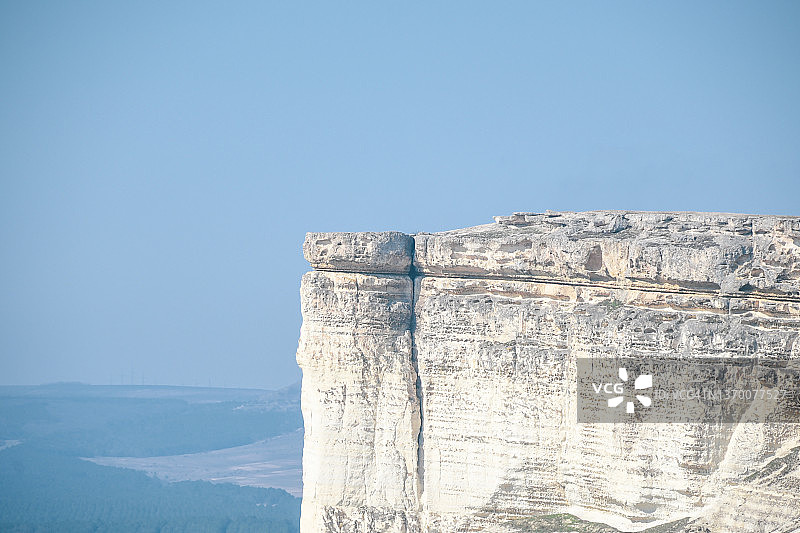 白色大山航拍景观图片素材