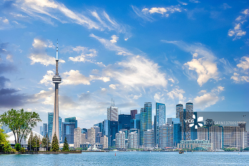 多伦多的天际线图片素材