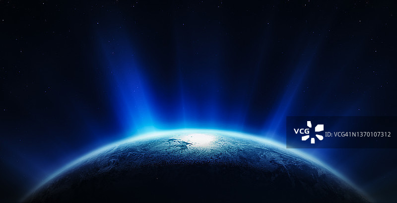 发光地球图片素材