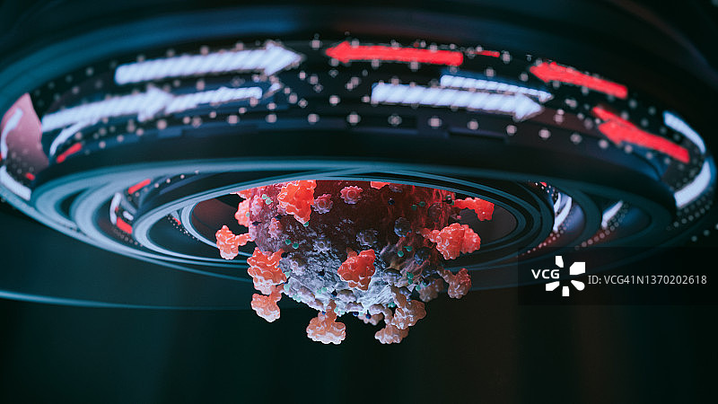 ABS技术在COVID-19研究中的应用图片素材