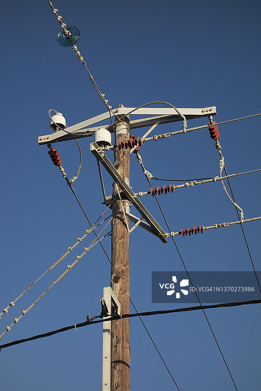电力杆图片素材