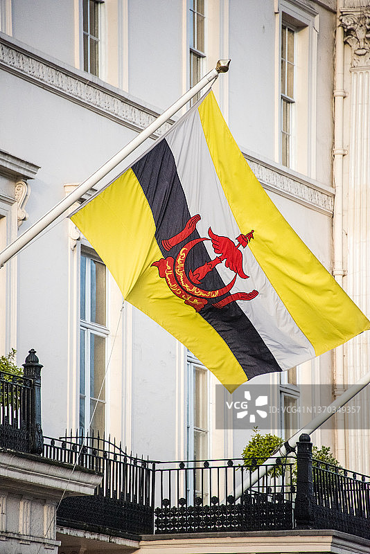 文莱国旗图片素材