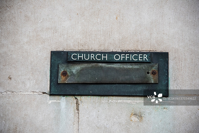 教堂办公室墙壁邮箱图片素材