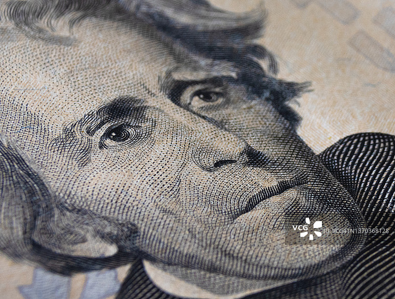20美元纸币图片素材