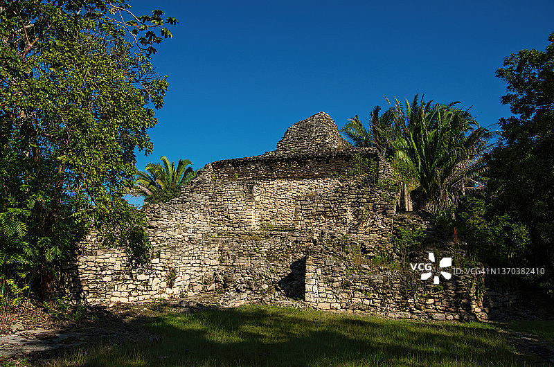 科洪利奇，金塔纳罗奥州，墨西哥图片素材