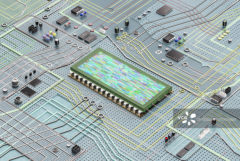 人工智能电路板1图片素材