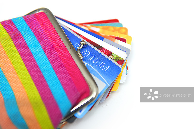 具有复制空间的信用卡图片素材