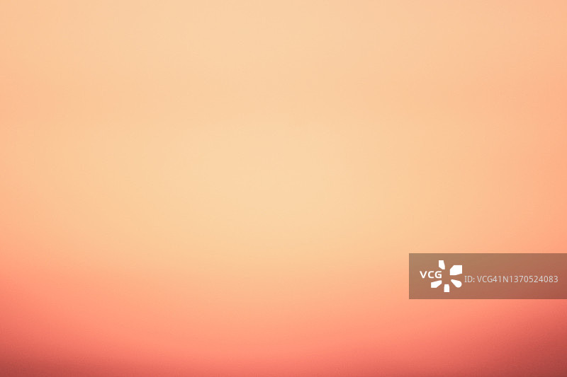 加州温暖的橙色光芒图片素材