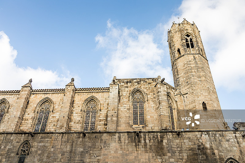 巴塞罗那大教堂图片素材