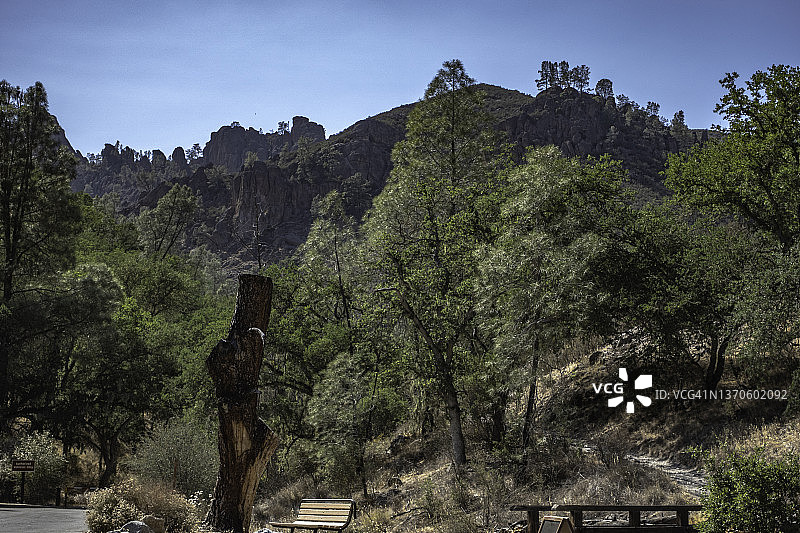 尖峰国家公园的低角度拍摄图片素材