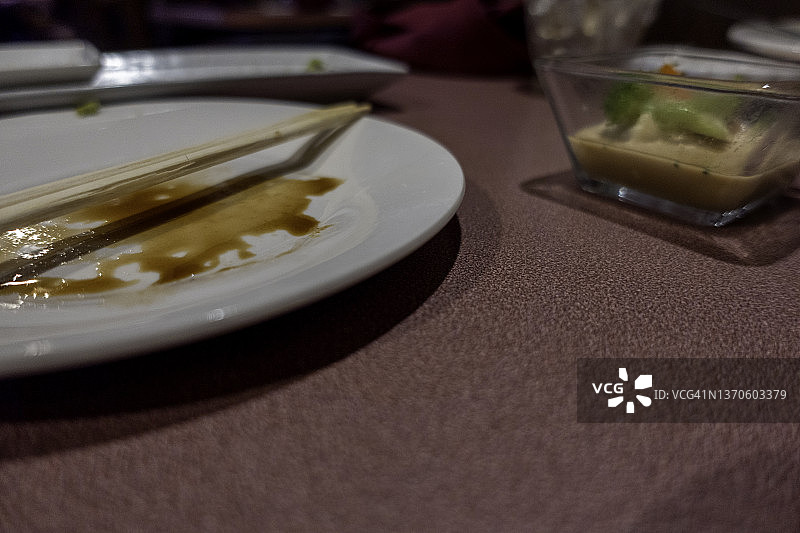 中国美食：空盘图片素材