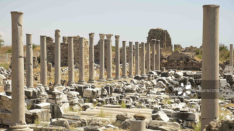 罗马和希腊的艺术品与文物图片素材