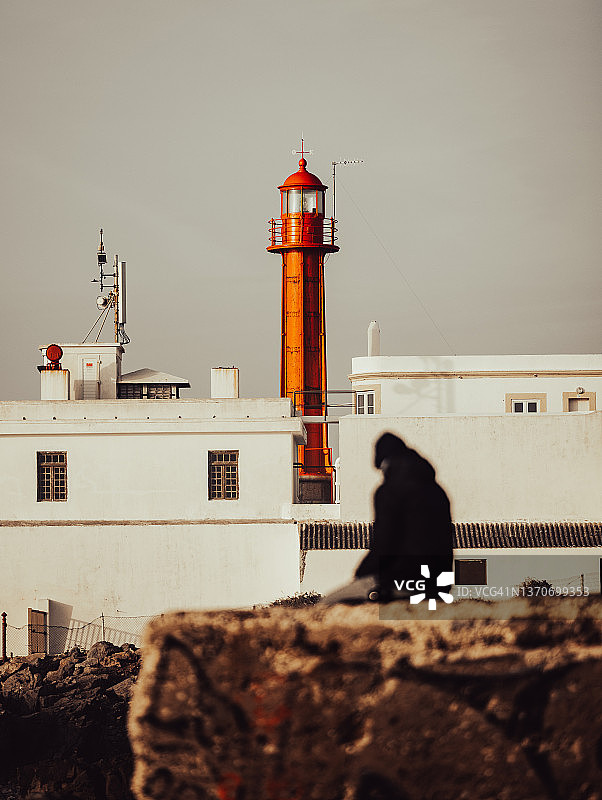 葡萄牙卡斯卡伊斯灯塔图片素材