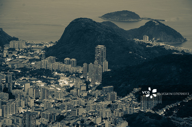 里约热内卢夜景图片素材