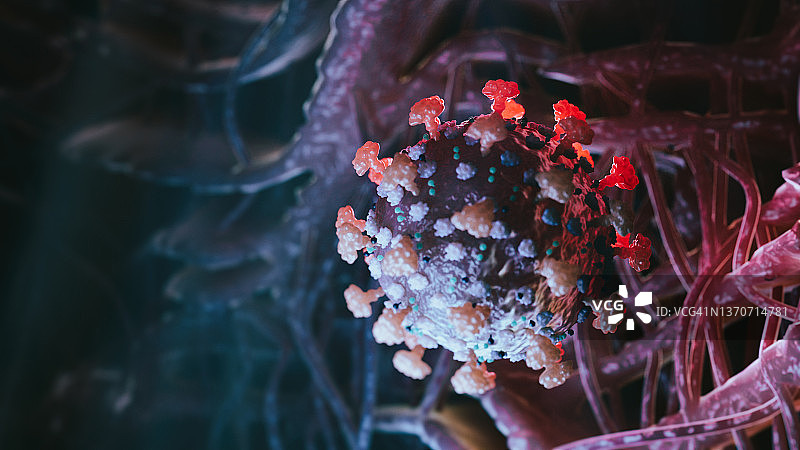 病毒感染COVID-19图片素材