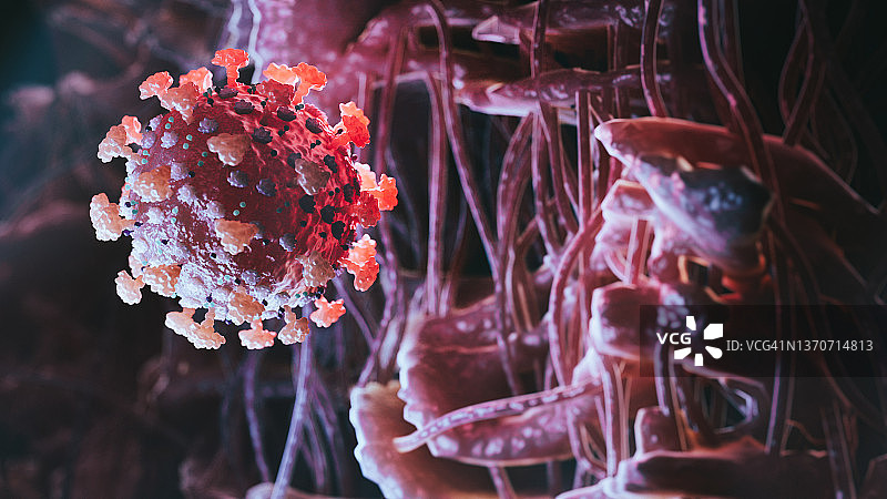 病毒感染COVID-19图片素材