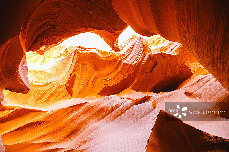 美国亚利桑那州的下羚羊峡谷图片素材