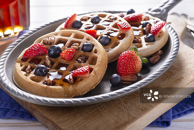 健康华夫饼图片素材