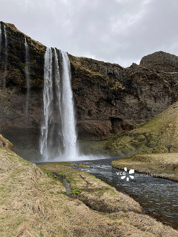塞里雅兰瀑布 | 冰岛图片素材
