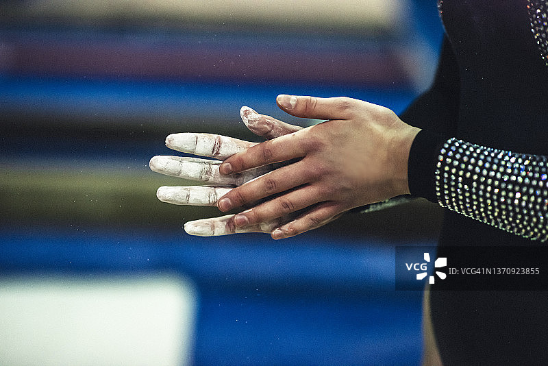 体操女子手部图片素材