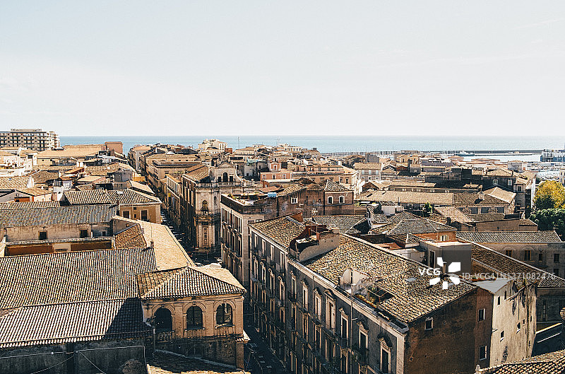 卡塔尼亚的屋顶景观图片素材