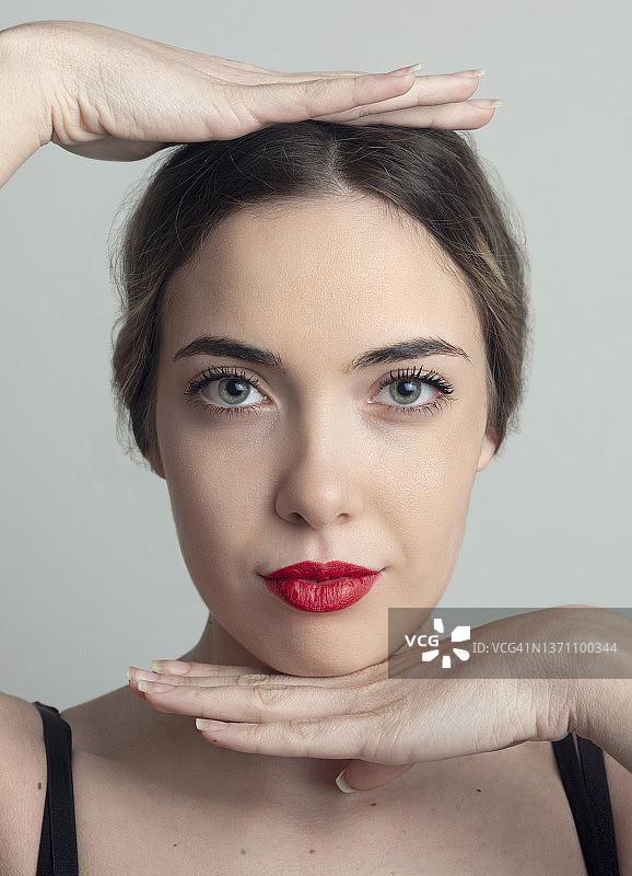 年轻女人之美图片素材