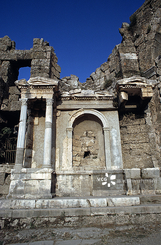 锡德的古代遗址图片素材