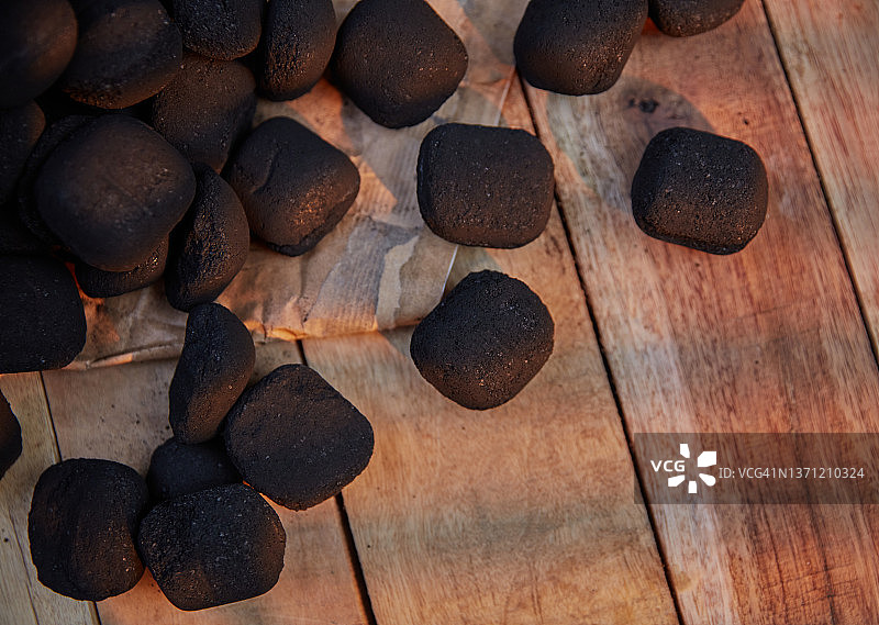 木炭煤球图片素材