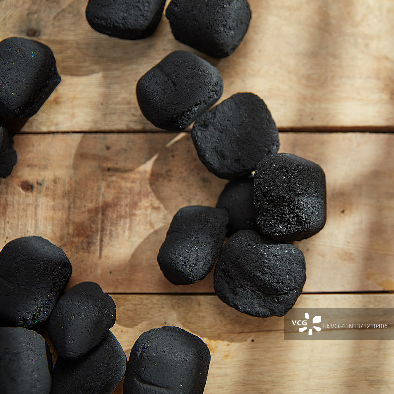 木炭煤球图片素材