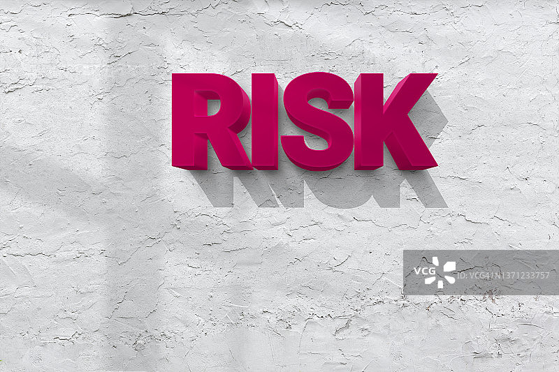 风险3D字图片素材