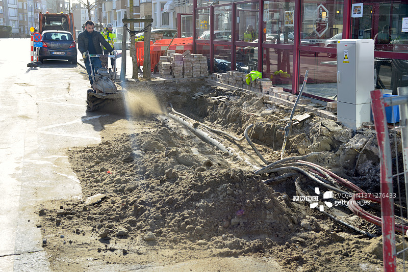 公路基础设施性能图片素材