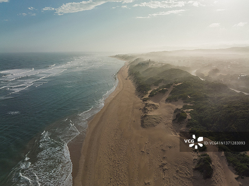 南非东开普省的沿海景色航拍图像图片素材