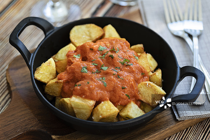 香辣土豆图片素材