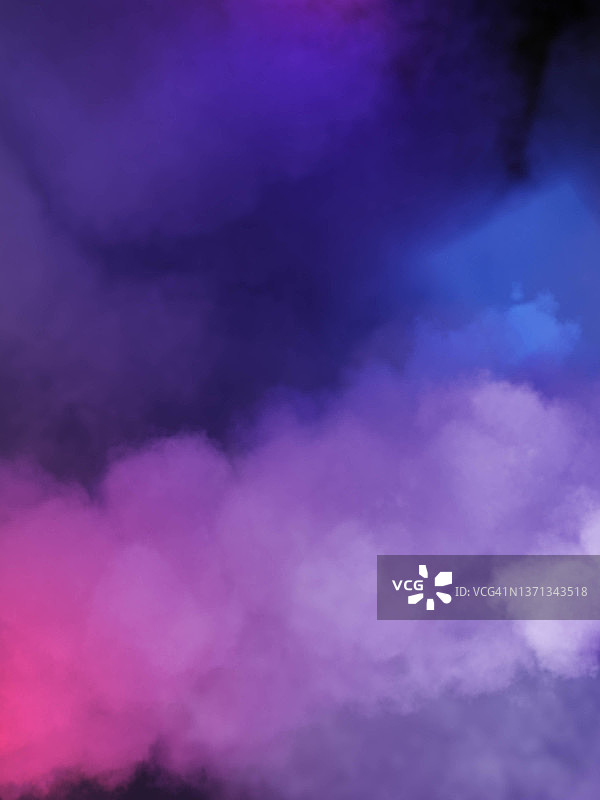 彩色烟雾抽象模板图片素材