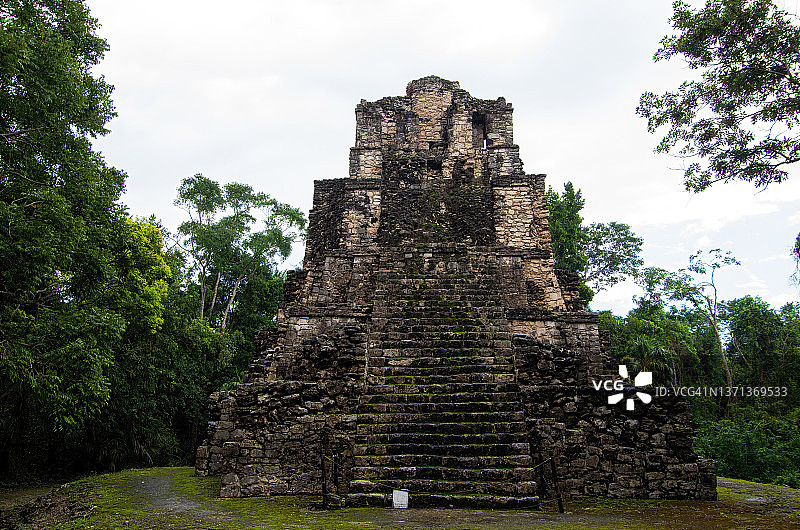 穆伊尔金塔纳罗奥的城堡结构81-13，墨西哥图片素材