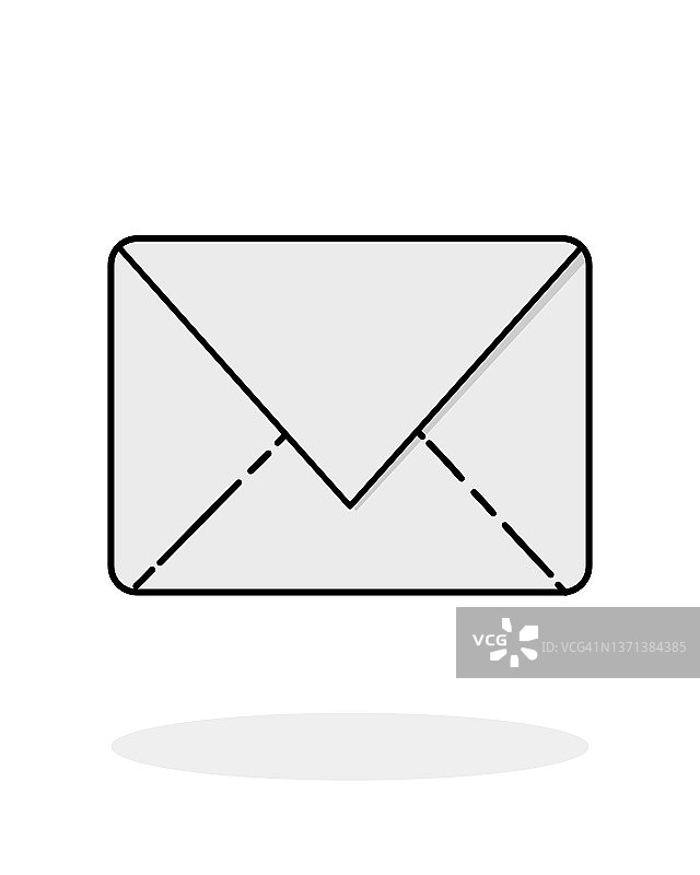 空白信封图标图示图片素材