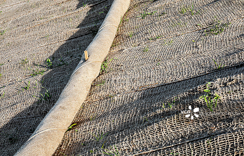 山坡侵蚀防护图片素材