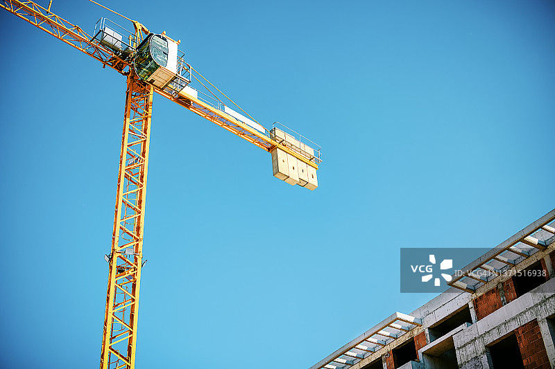 冉冉升起的城市图片素材