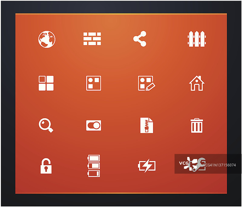智能手机系统标志图片素材