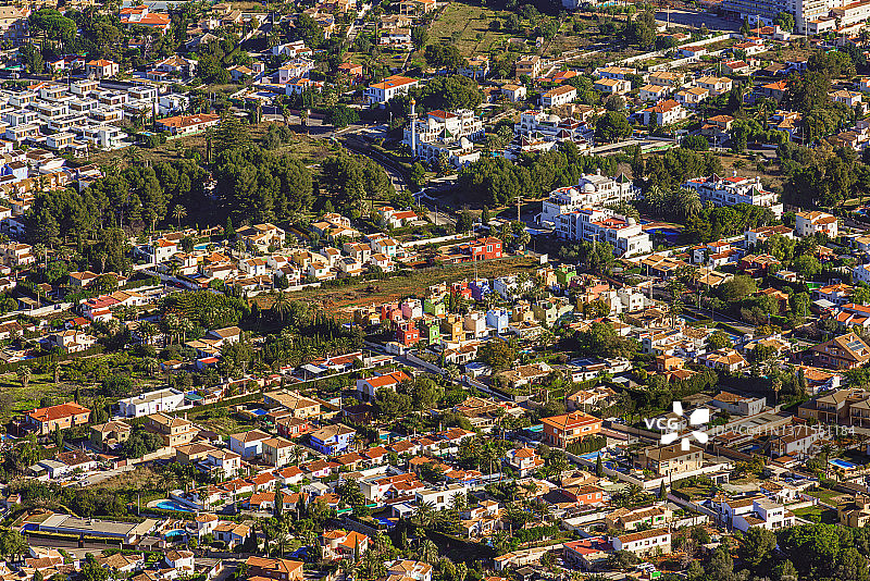地中海夏季别墅风光图片素材