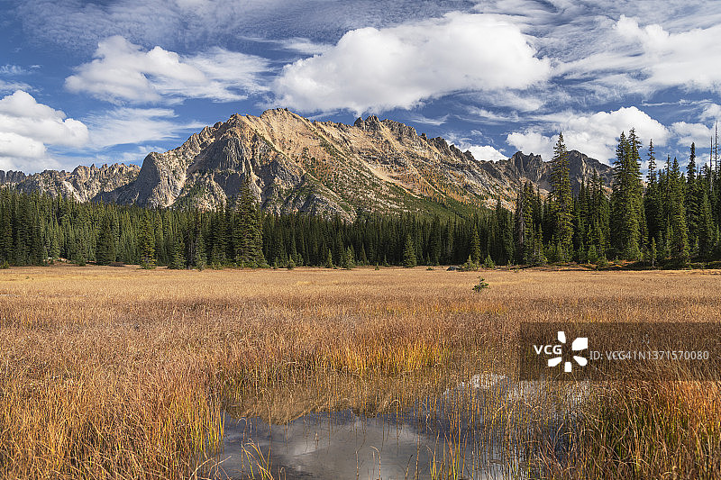 华盛顿山口北喀斯喀特山脉图片素材