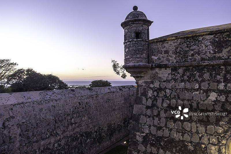 坎佩切市圣何塞堡垒图片素材