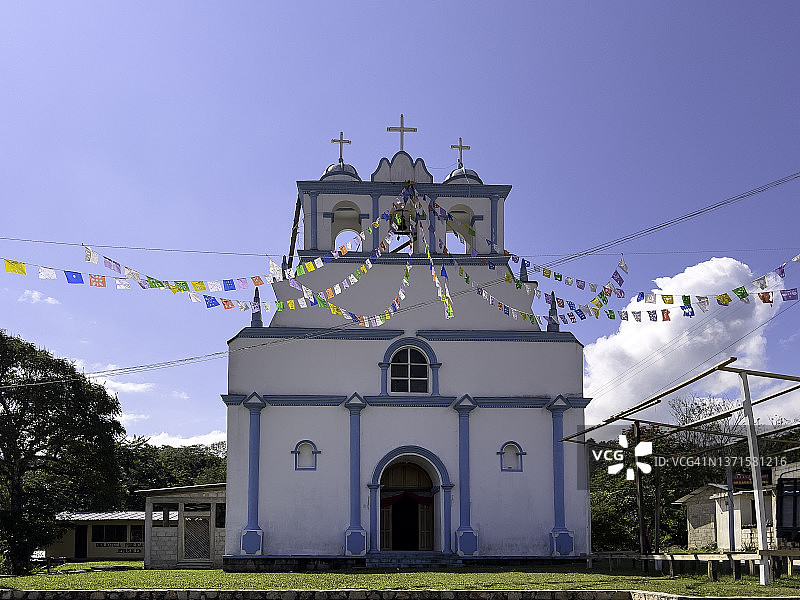 墨西哥恰帕斯耶路撒冷的王国聚会所教堂图片素材