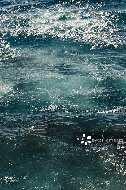 夏威夷的蓝绿色热带海水图片素材