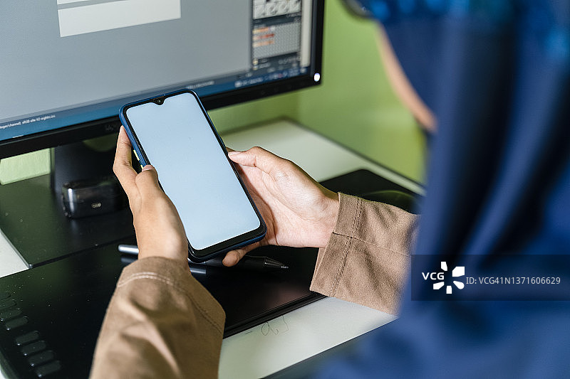 使用智能手机图片素材