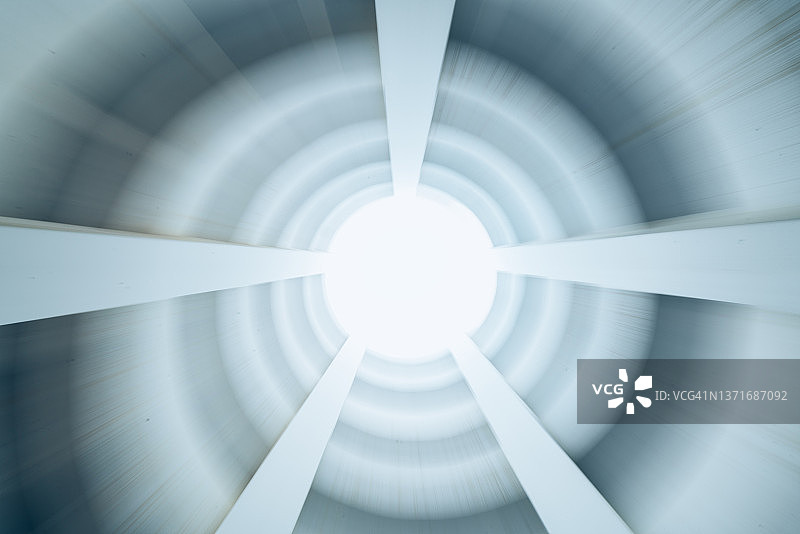 抽象圆形隧道图片素材