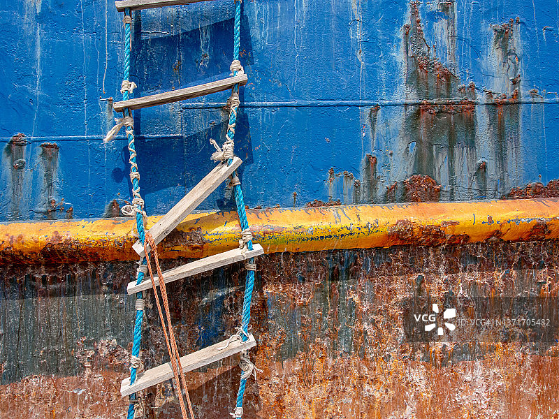 船用绳梯图片素材