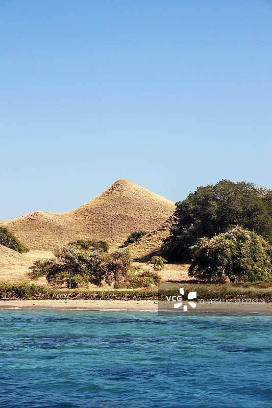印度尼西亚海岸线，东南亚图片素材