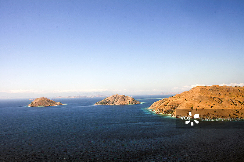 印度尼西亚海岸线，东南亚图片素材